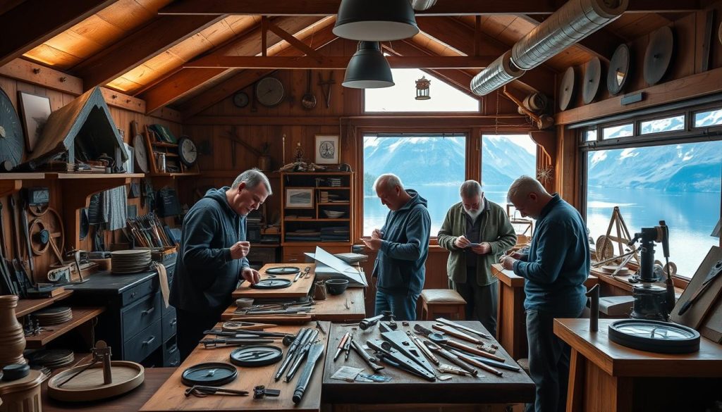 Nautisk instrumentmaker lokasjon i Norge