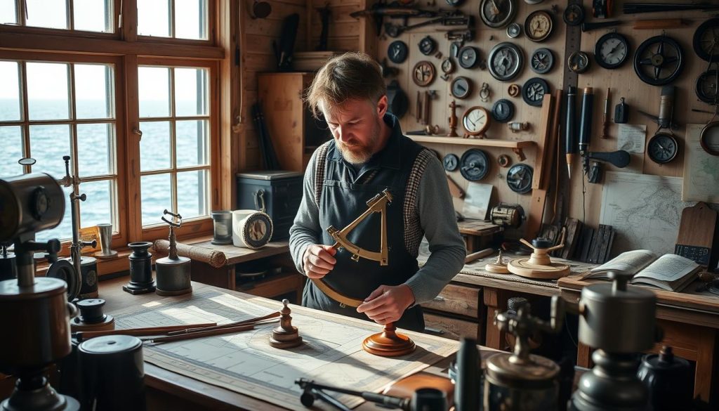 Nautisk instrumentmaker veiledning