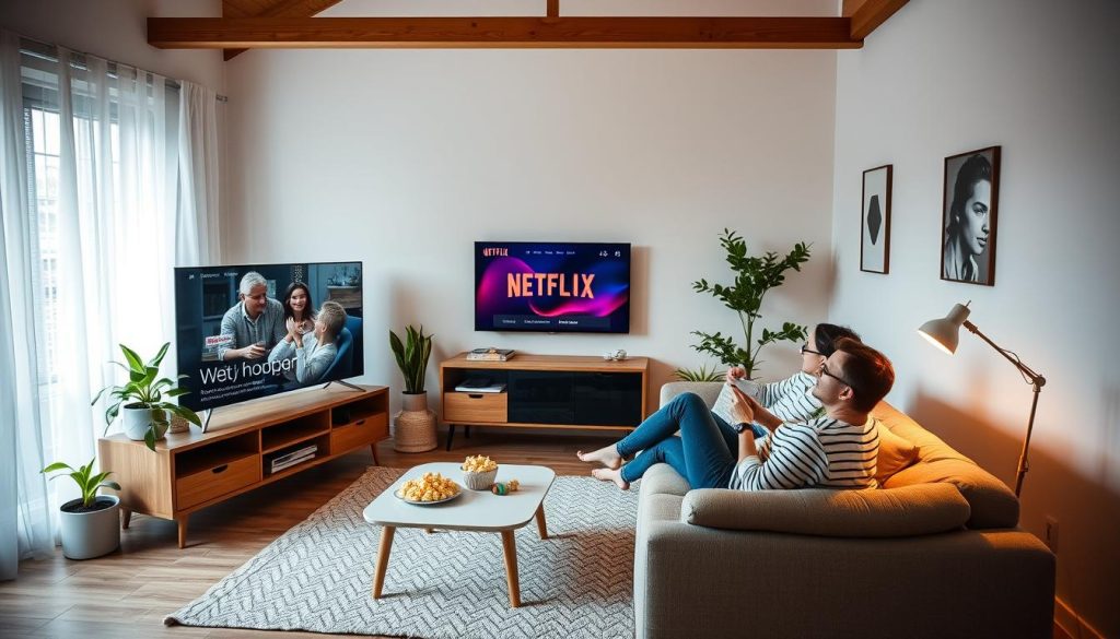 Netflix abonnement i norske byer