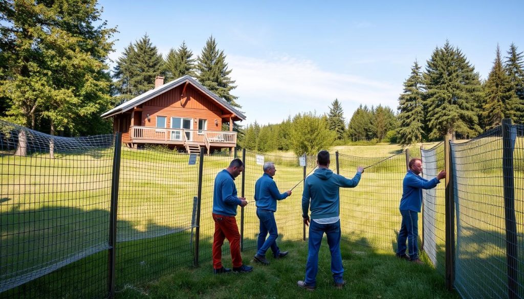 Nettinggjerde tjenester