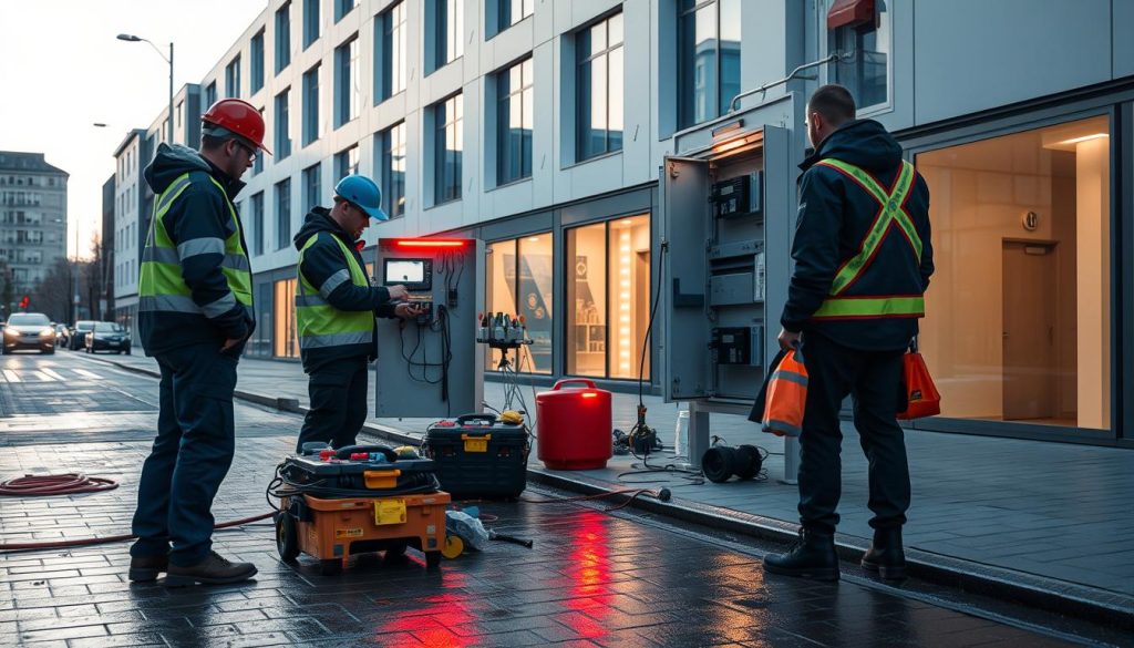 Nød elektriker tjenester i norske byer