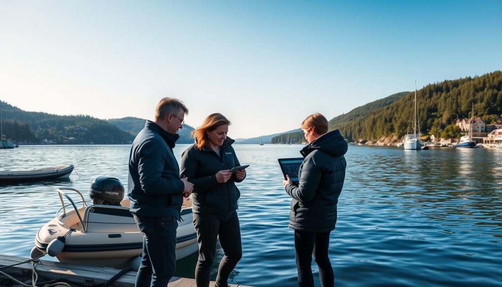 Nødservice for båt valg