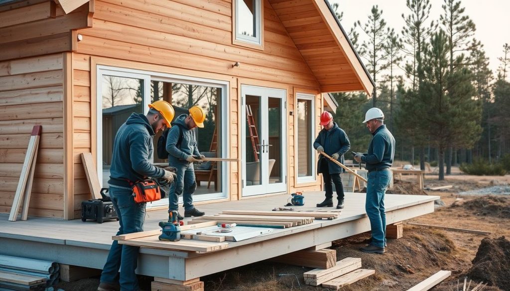 Nøkkelferdig husbygging tjenester