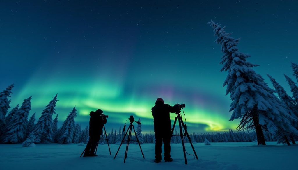 Nordlys fototekniske innstillinger