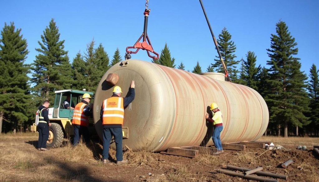 Oljetank fjerning tjenester