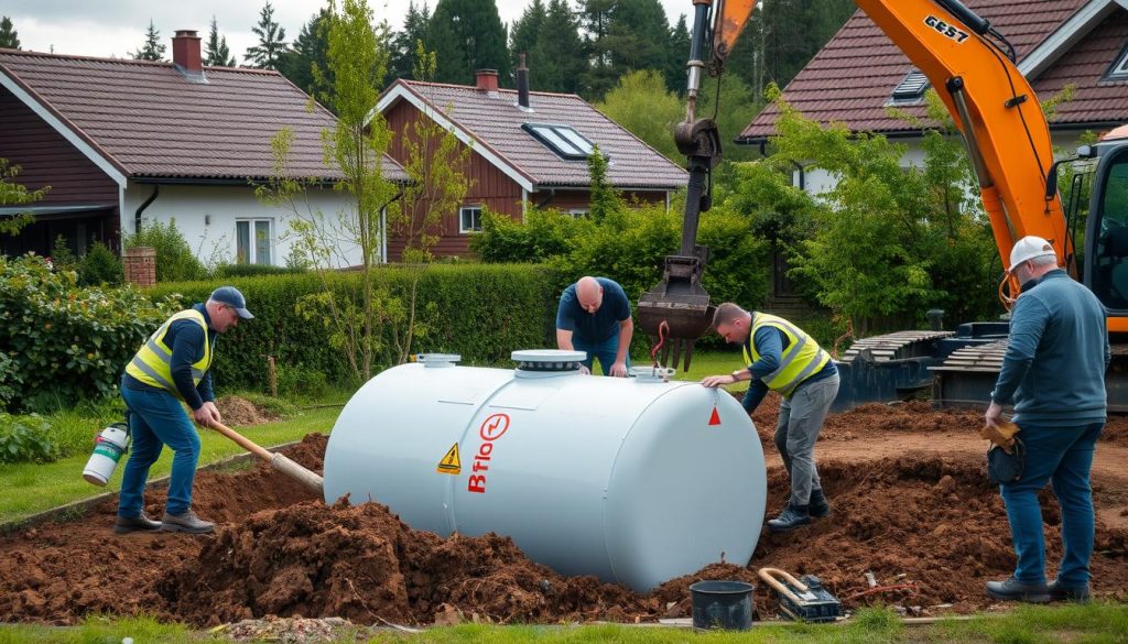 Oljetank fjerning tjenester