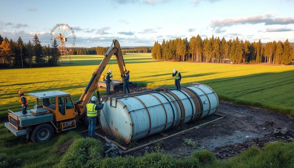 Oljetank sanering tjenester