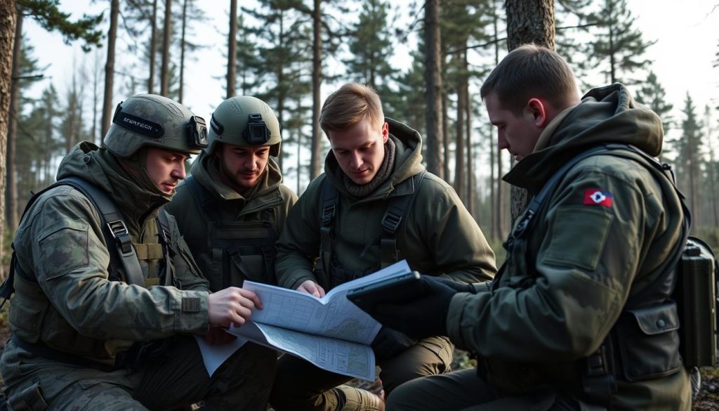 Områdestyring og militær lederskap