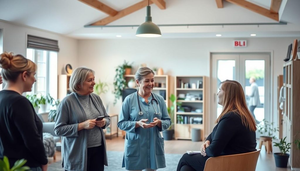 Omsorgstjenester og sosialt arbeid