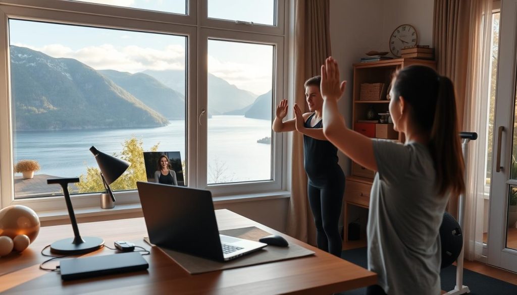 Online personlig trening i Norge