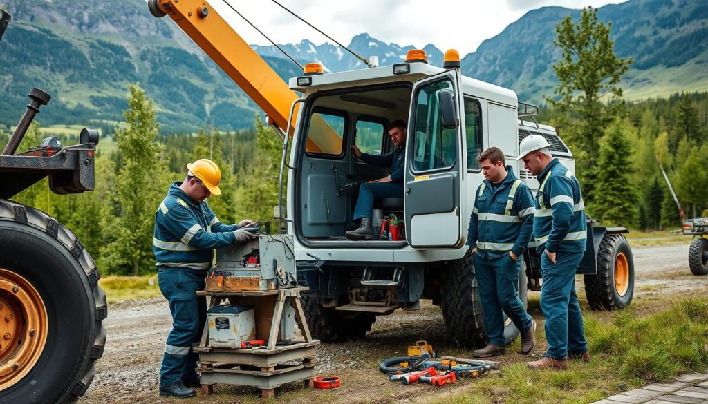 Operatør storkombi vedlikehold