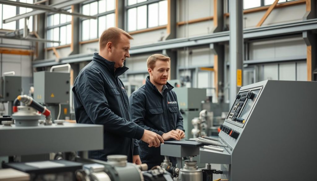 Operatør tjenester i industrien