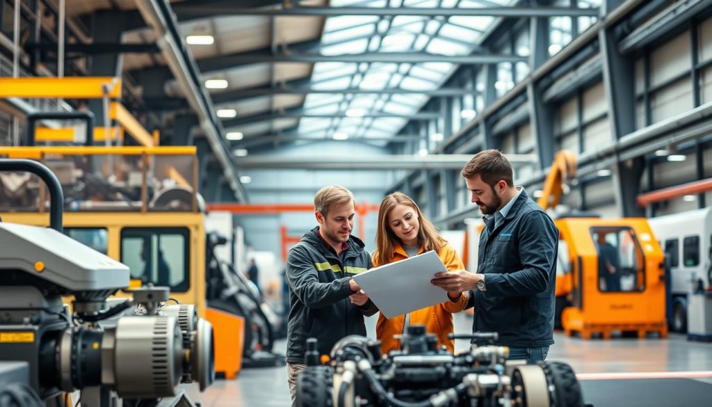 Operatør tjenester i industrien