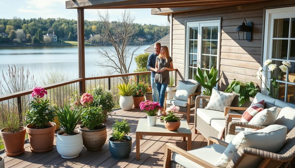 Oppgradering av veranda terrasse sesongråd