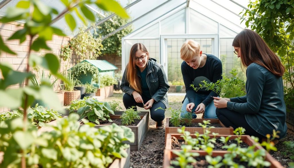 Opplæring i urbant landbruk