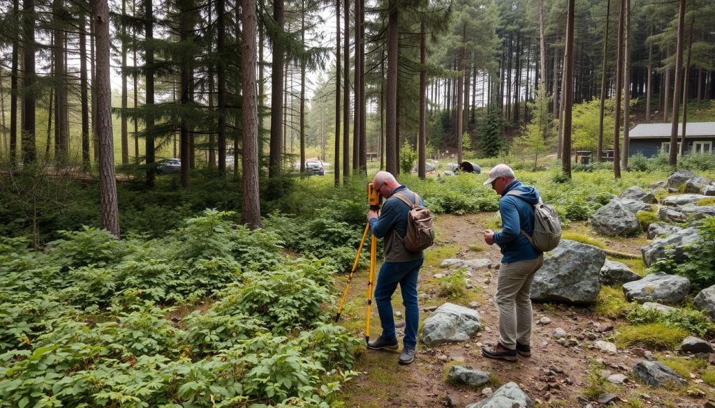 Oppmålingstjenester landskapsanalyse