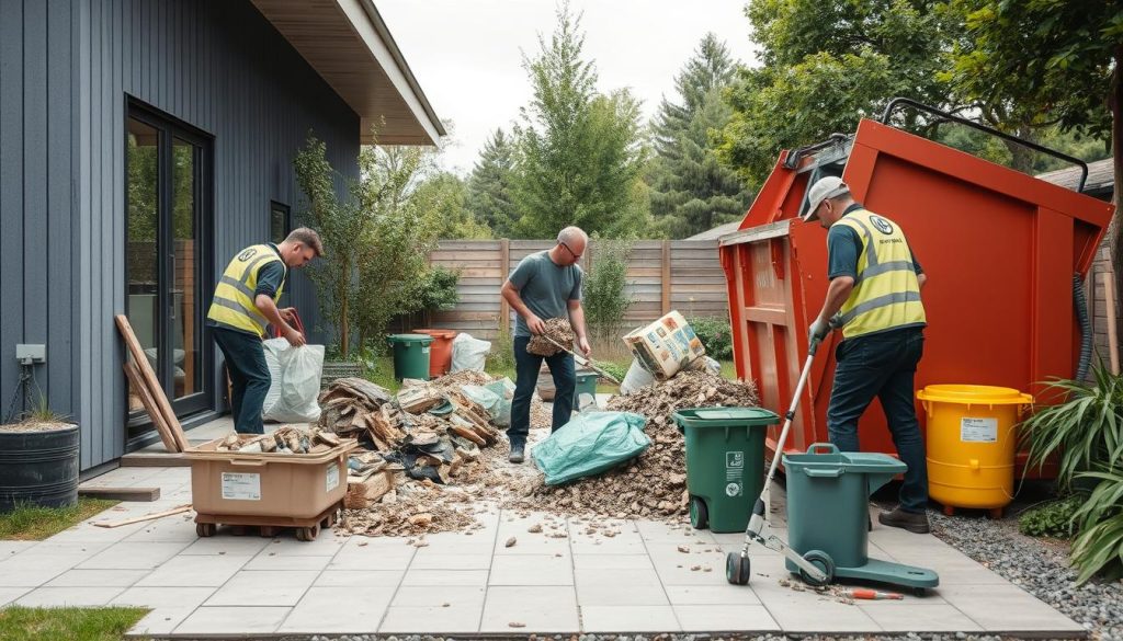 Oppussing avfallshåndtering profesjonell service