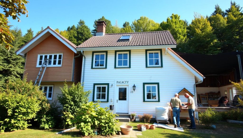 Oppussing hus i Norge