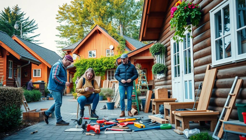 Oppussingsapp i norske byer