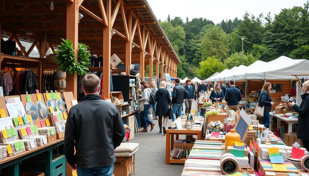 Organisator av lagersalg tjenester