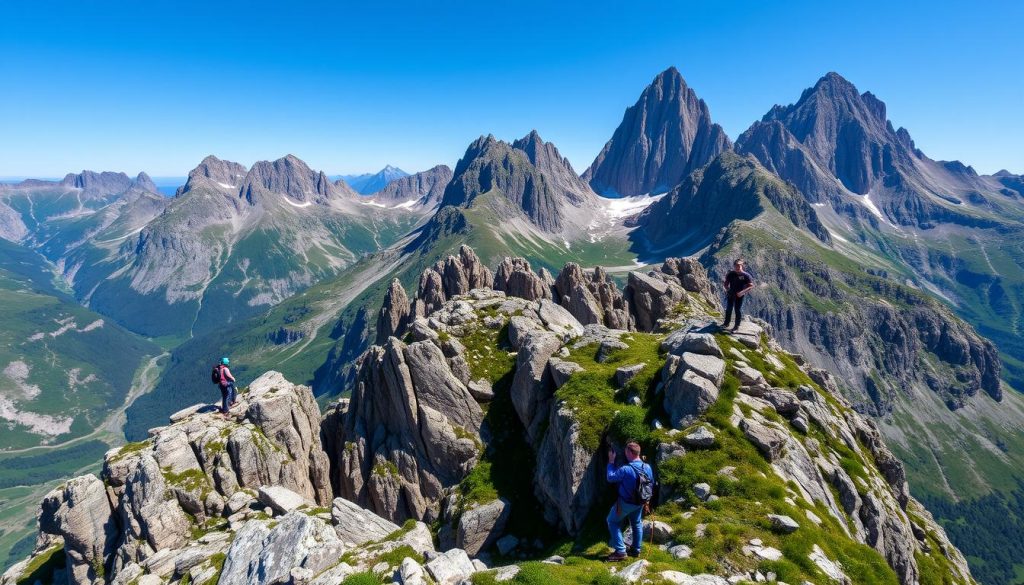 Organiserte fjellklatringsturer