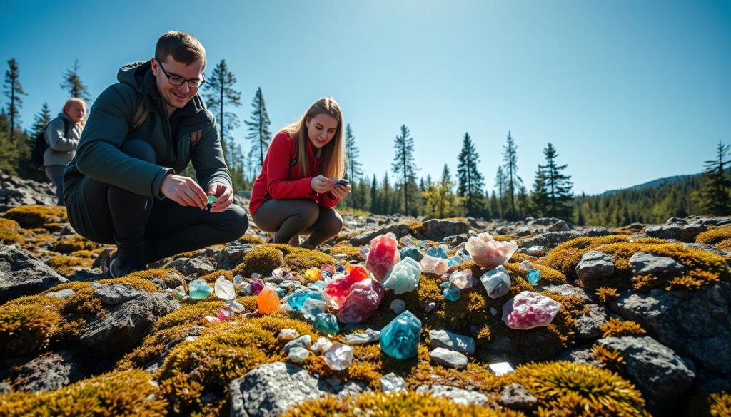 Organiserte mineralsamlingsturer