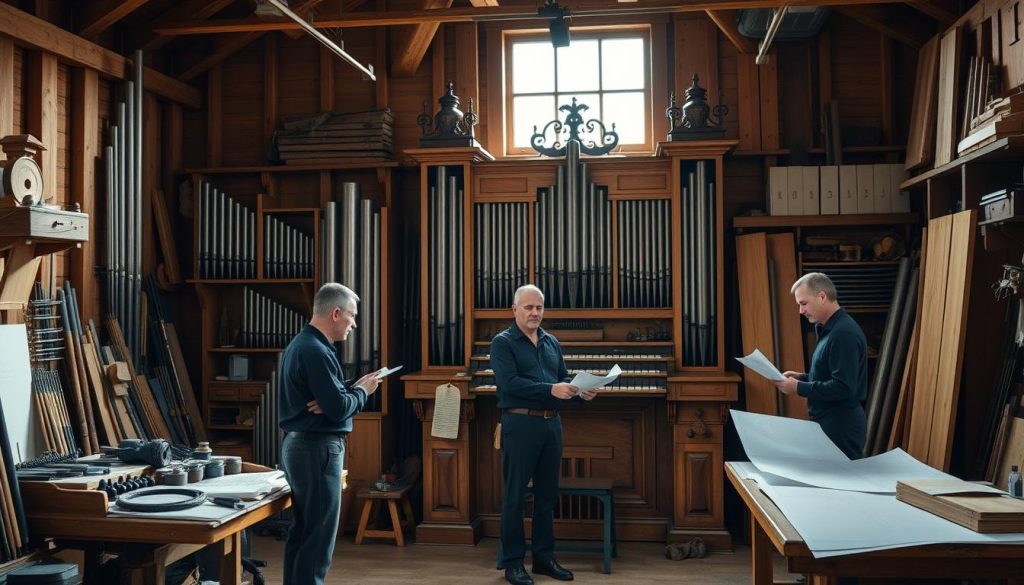 Orgelbygger profesjonell rådgivning