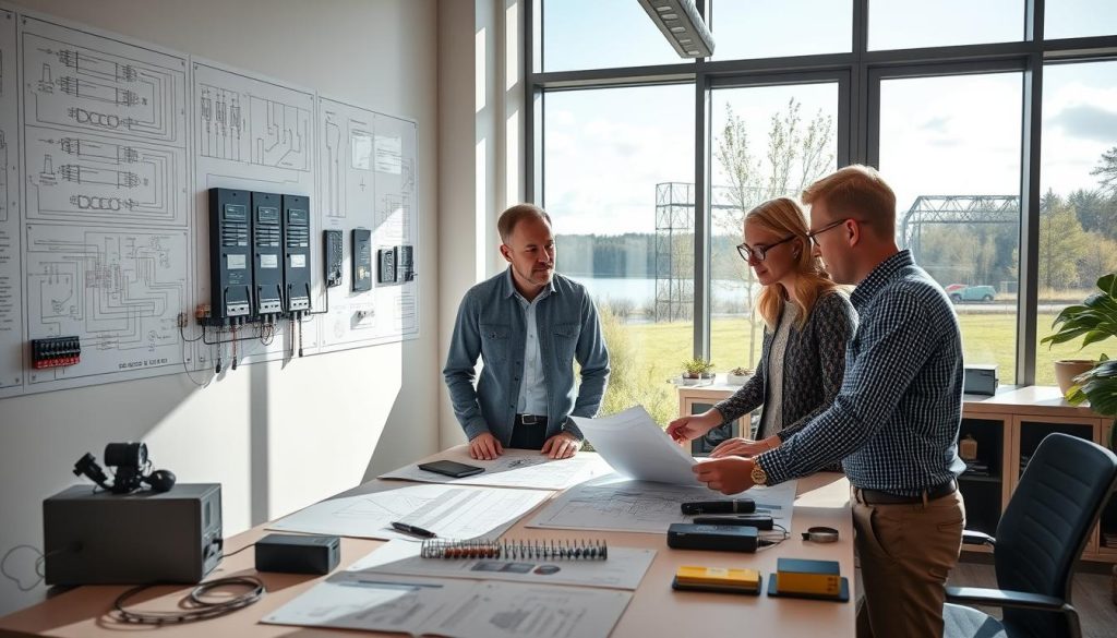 Overingeniør elektroinstallatør prosjekter