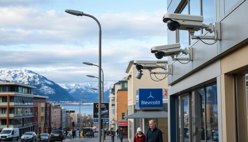 Overvåkningskameraer i norske byer