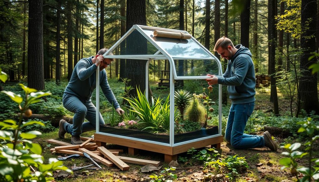 PVC Terrarium Konstruksjon