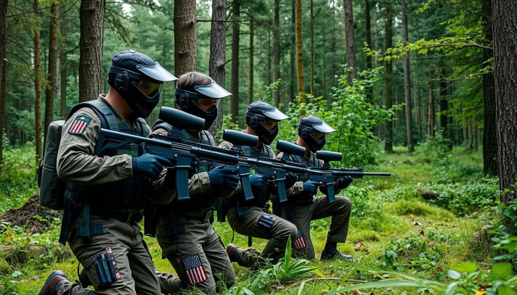 Paintball forberedelser og trening