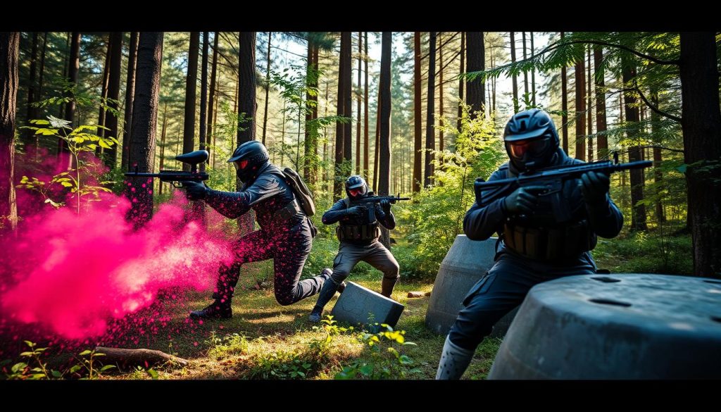 Paintball og lasertag lokasjoner i Norge