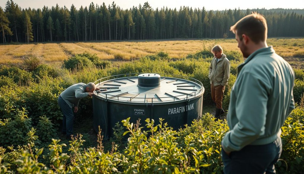 Parafintank miljøsanering