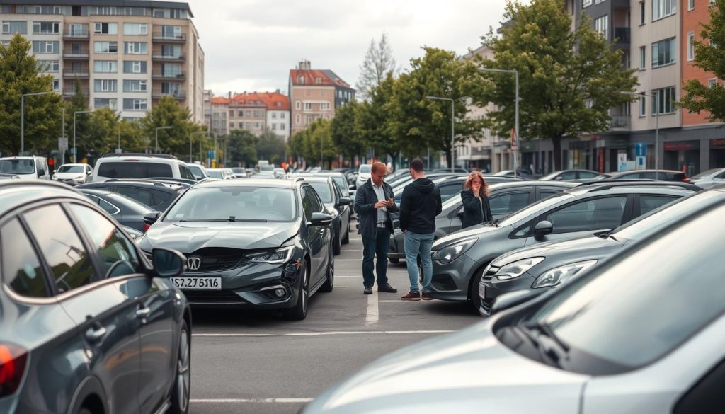 Parkeringsskader i norske byer