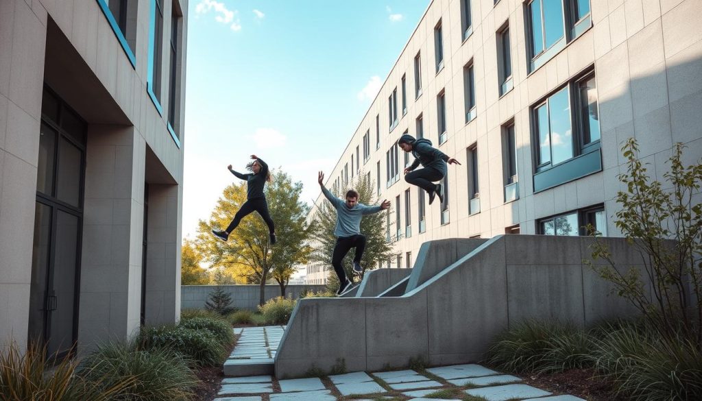 Parkour treningsfrekvens