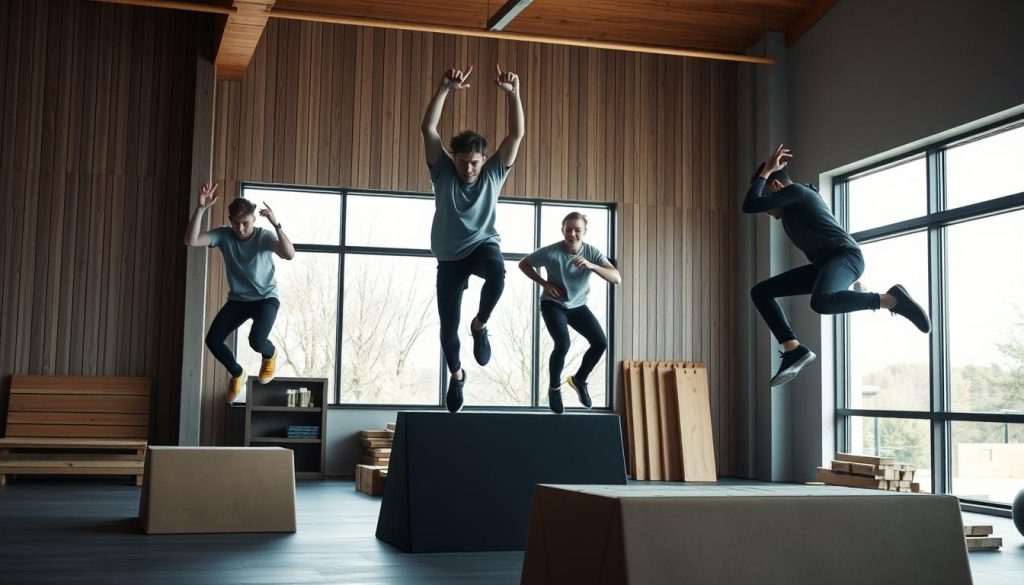 Parkour treningsgrupper