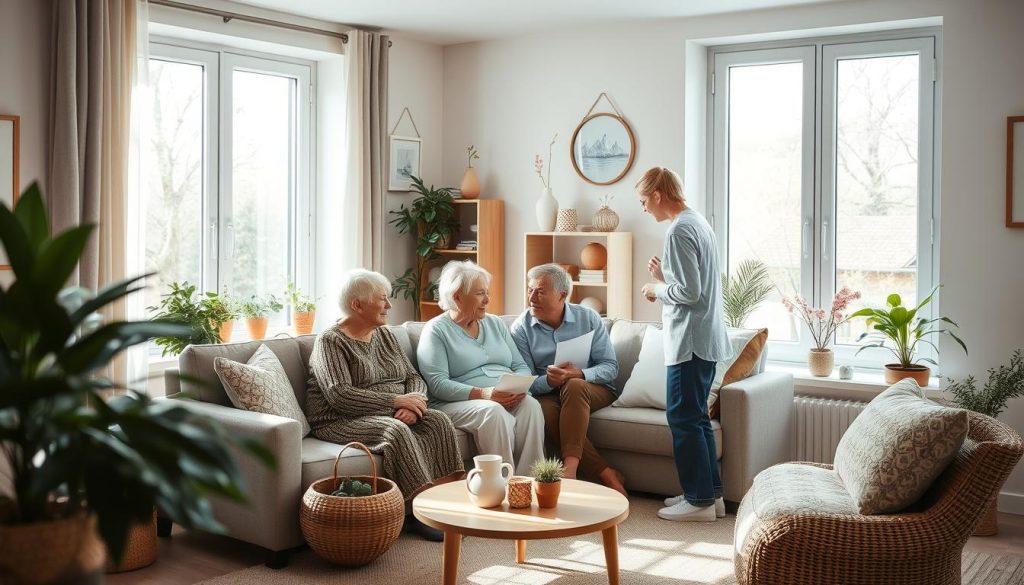 Pårørende velger hjemmesykepleietjenester