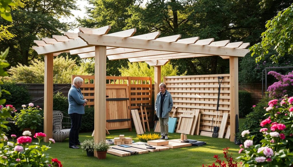 Pergola byggesett leverandør valg