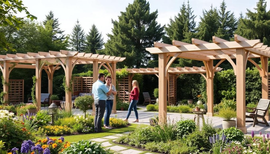 Pergola konstruksjon og tjenester