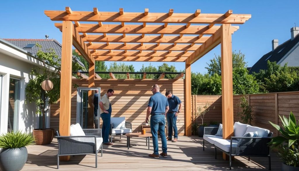 Pergola konstruksjon tjenester