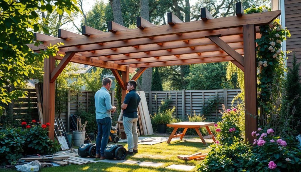 Pergola prisfaktorer