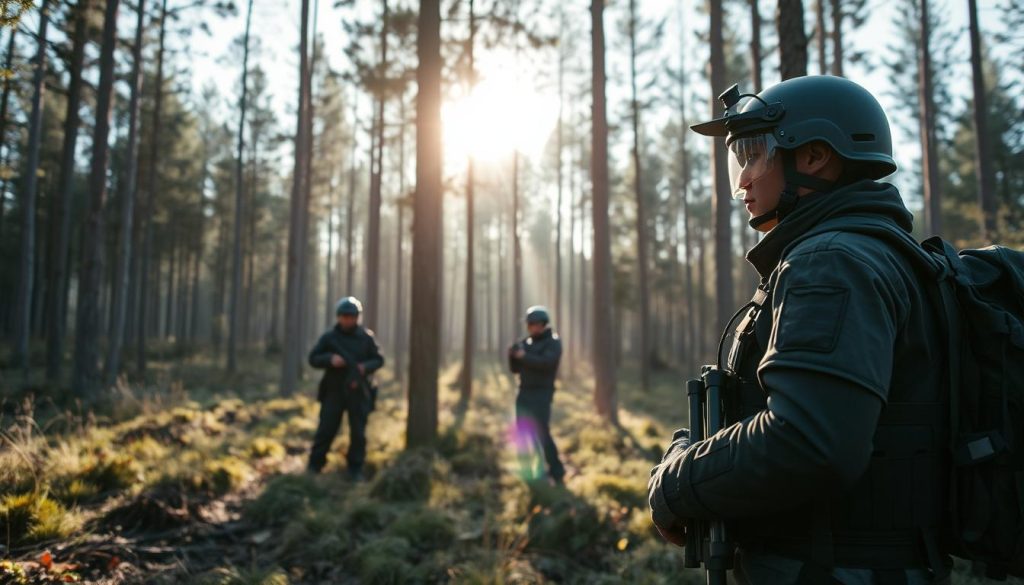 Personlig beskyttelse og sikkerhetstjenester