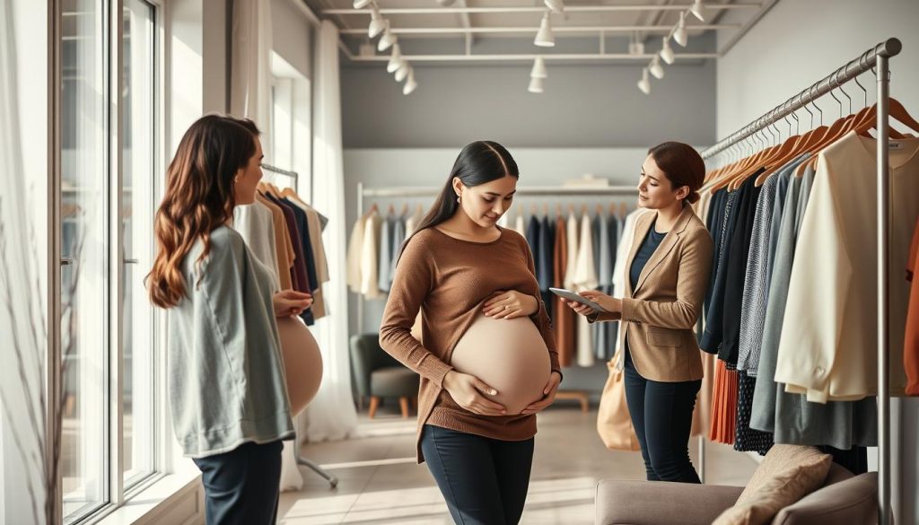 Personlig shopping under graviditet