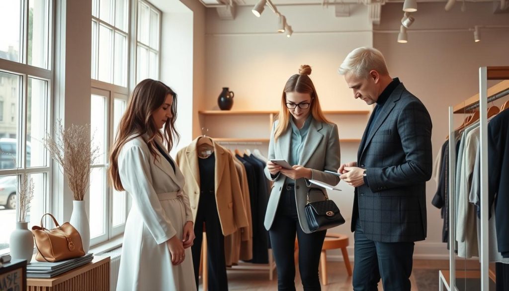 Personlig shoppingassistanse tjenester