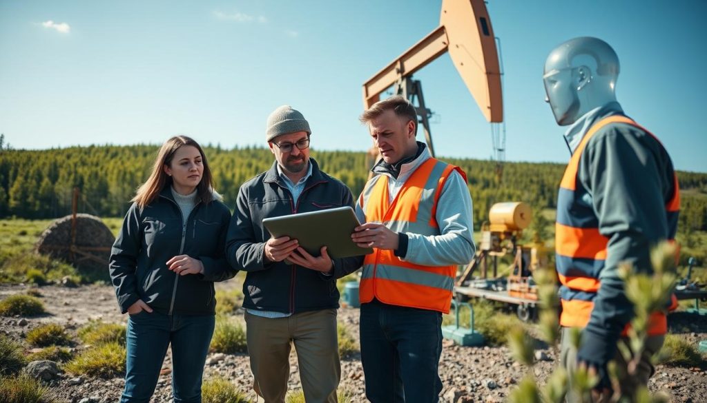 Petroleumsingeniør tjenester