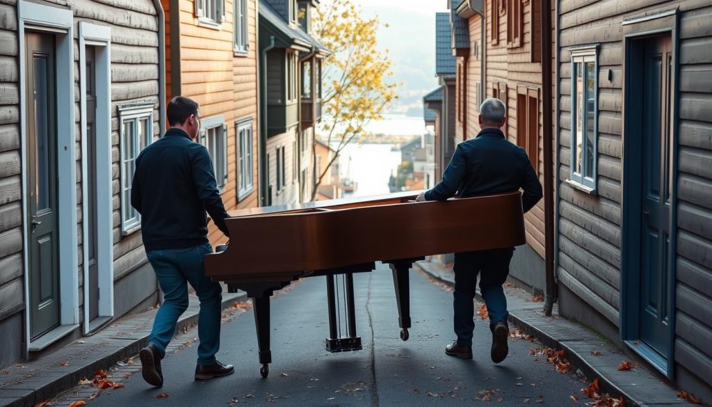 Piano transport Oslo