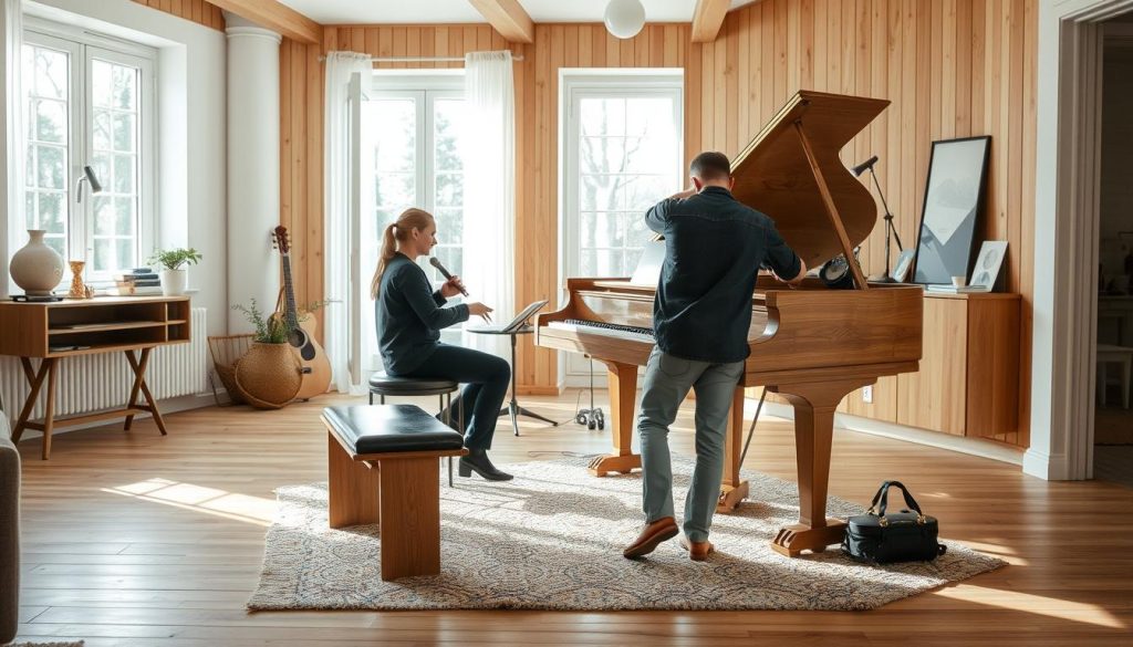 Pianobenker musikktilbehør