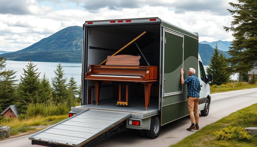 Pianoflytt spesialtransport