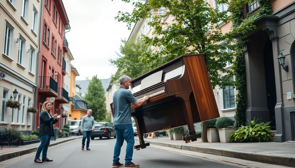 Pianoflytting i Oslo