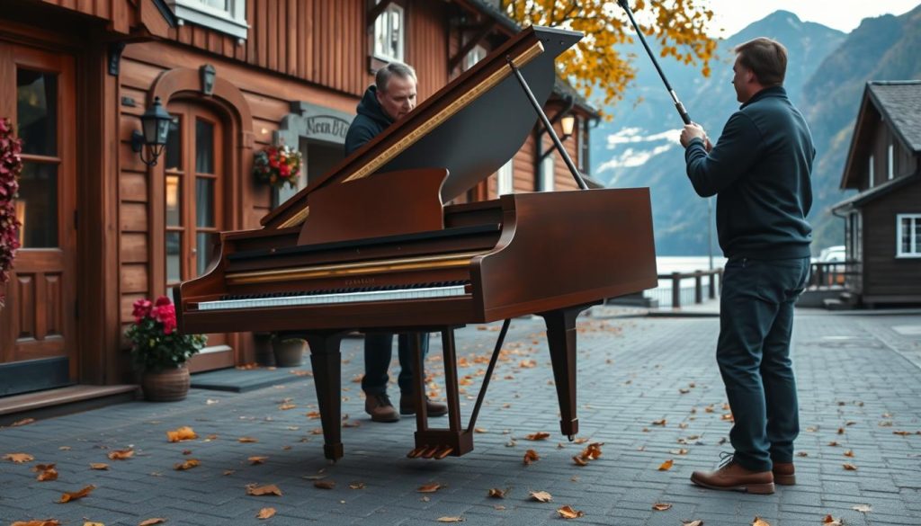 Pianoflytting i norske byer